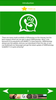 Free GBWhatsApp 2 android App screenshot 4